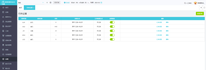 会计系统软件费用核算